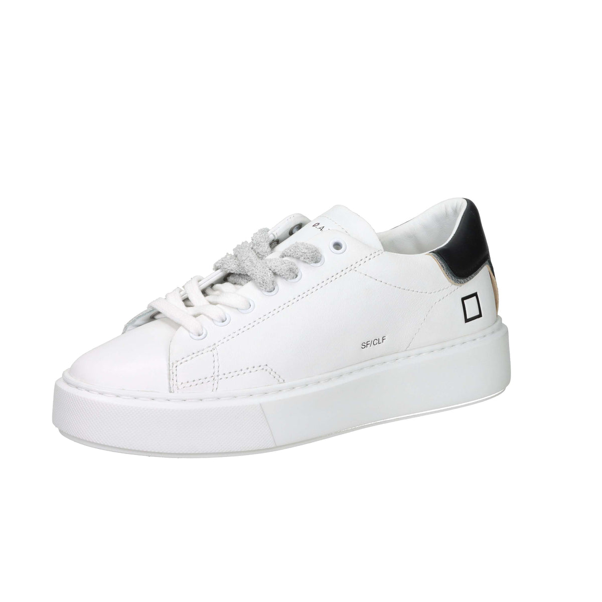 D.A.T.E. Donna Sneakers W441-SF-CA-WB Bianco/Nero