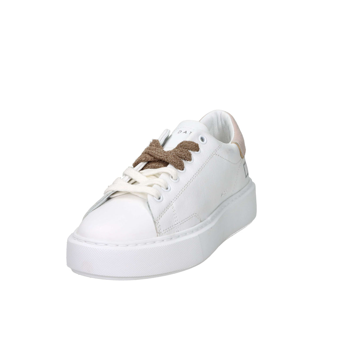 D.A.T.E. Donna Sneakers W441-SF-CA-WP Bianco/Rosa