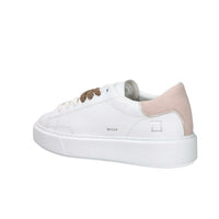 D.A.T.E. Donna Sneakers W441-SF-CA-WP Bianco/Rosa