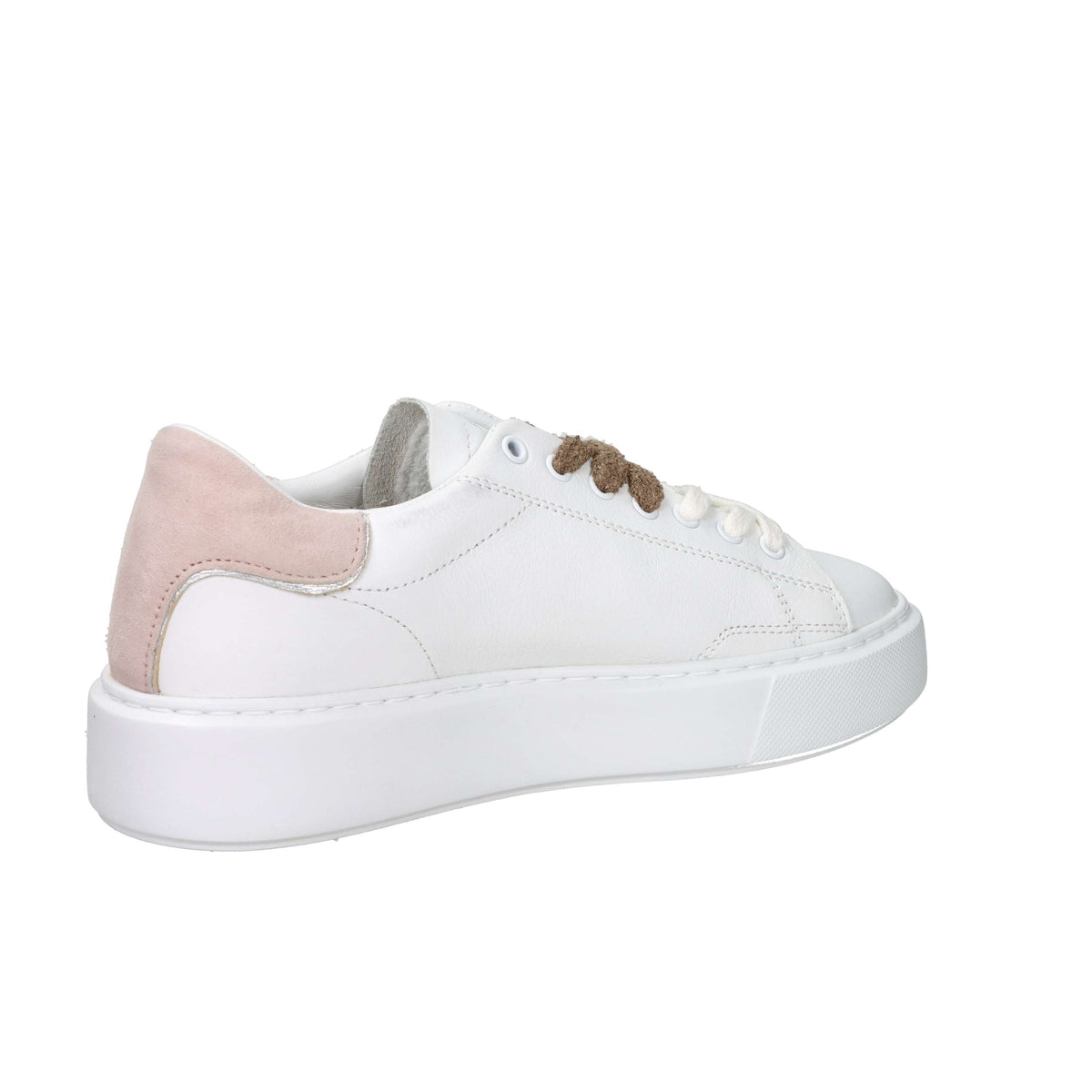 D.A.T.E. Donna Sneakers W441-SF-CA-WP Bianco/Rosa