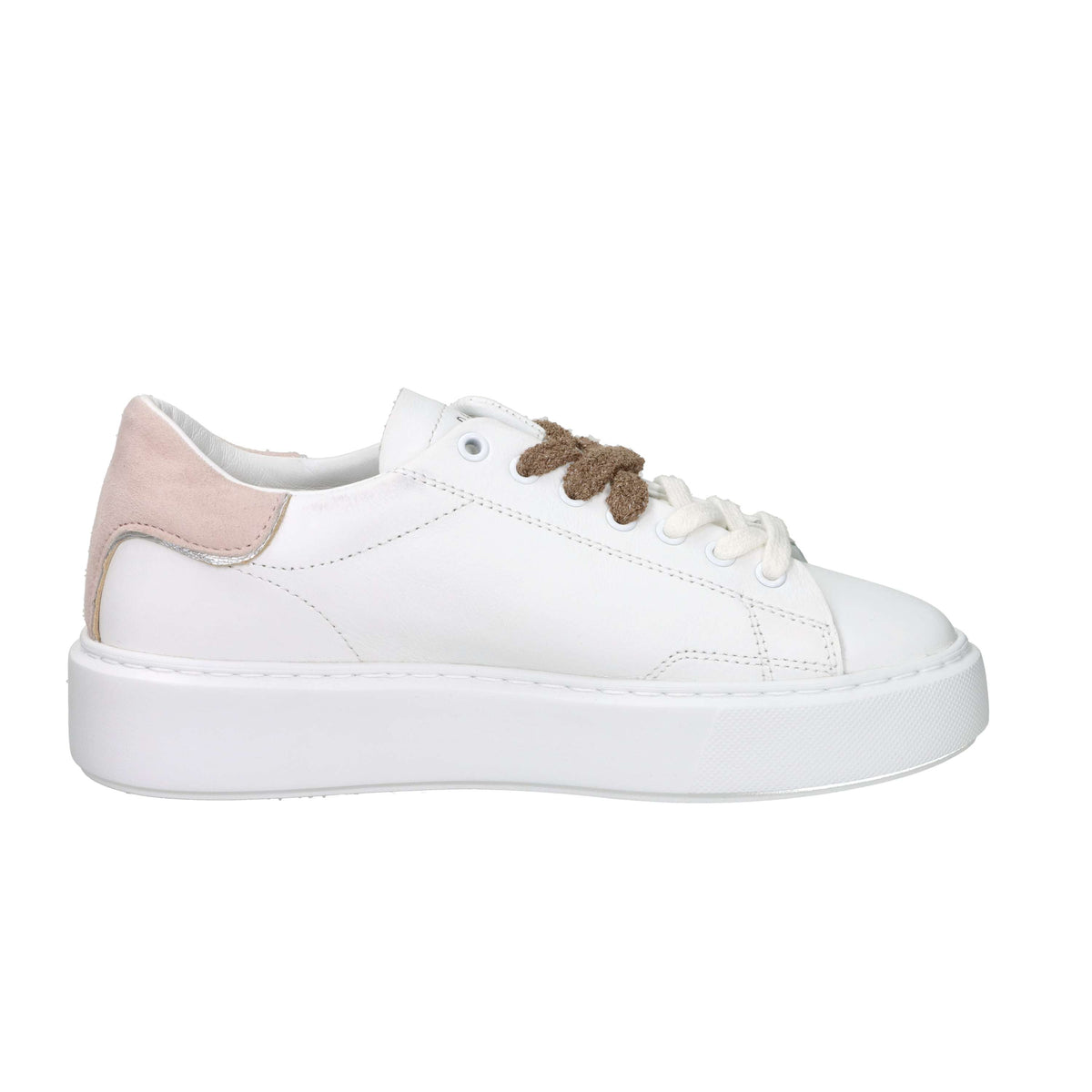 D.A.T.E. Donna Sneakers W441-SF-CA-WP Bianco/Rosa