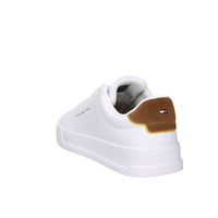 Tommy Hilfiger Homme Baskets FM0FM05367 Blanc/Cuir
