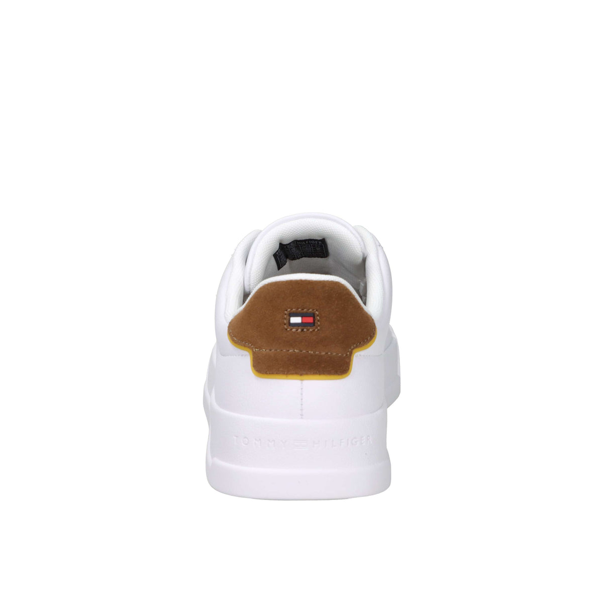 Tommy Hilfiger Homme Baskets FM0FM05367 Blanc/Cuir