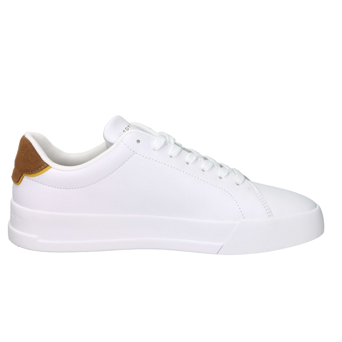 Tommy Hilfiger Homme Baskets FM0FM05367 Blanc/Cuir