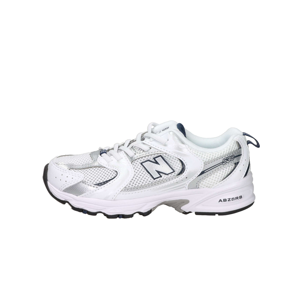 New Balance Unisex bambino Sneakers PZ530SB1 Bianco/Argento