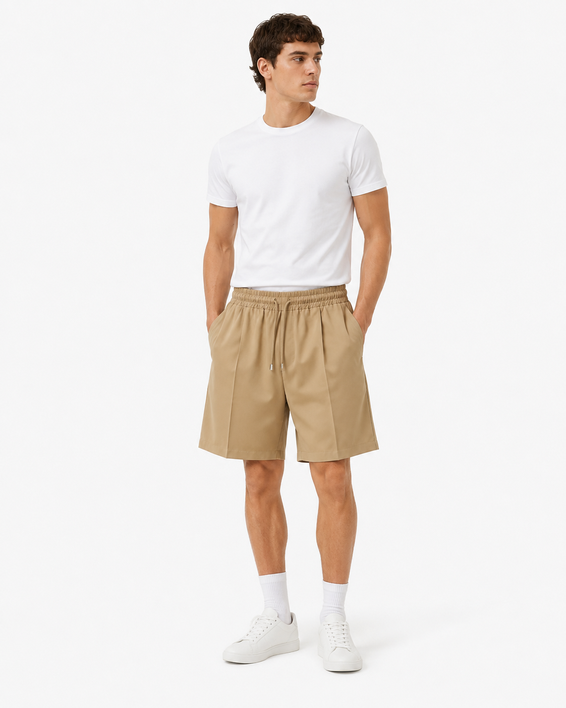 Richmond X Men's Bermuda Shorts UMP26045BE Beige