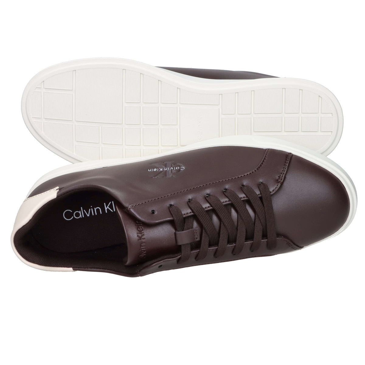 Calvin Klein Homme Baskets HM0HM02123 Marron