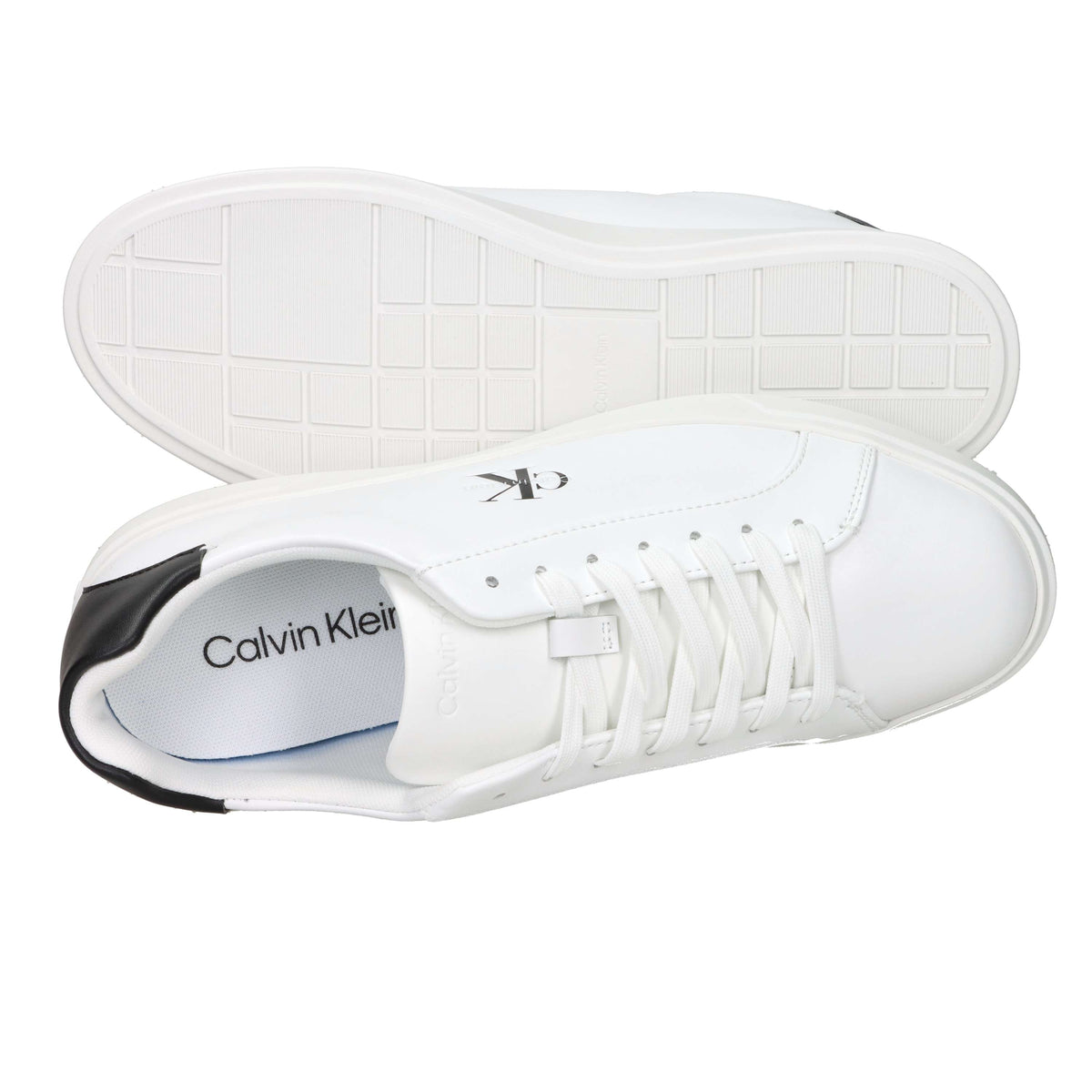 Calvin Klein Uomo Sneakers HM0HM02123 Bianco/Nero
