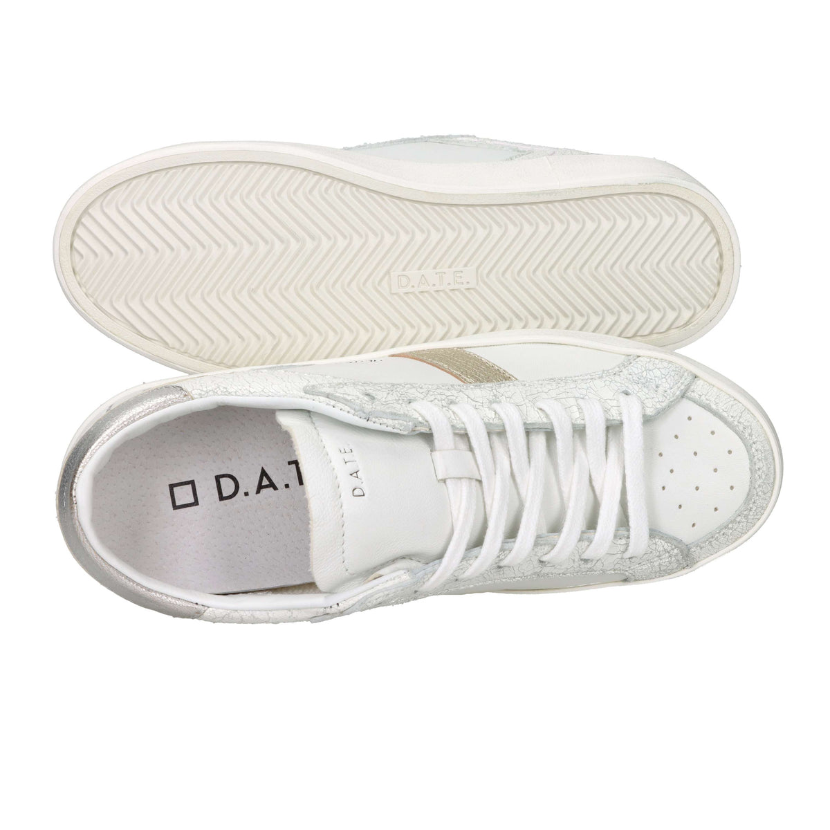 D.A.T.E. Donna Sneakers W431-HF-PO-TL Bianco