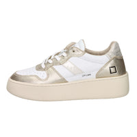 D.A.T.E. Women's Sneakers W431-CP-LM-PL White/Gold