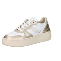 D.A.T.E. Women's Sneakers W431-CP-LM-PL White/Gold
