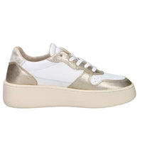 D.A.T.E. Women's Sneakers W431-CP-LM-PL White/Gold