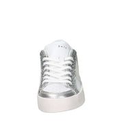 D.A.T.E. Femme Baskets W431-HF-PO-WS Blanc/Argent