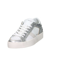 D.A.T.E. Femme Baskets W431-HF-PO-WS Blanc/Argent