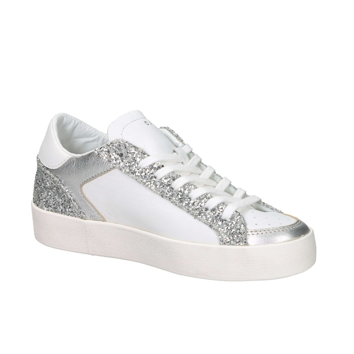 Zapatillas D.A.T.E. Donna W431-HF-PO-WS Blanco/Plata