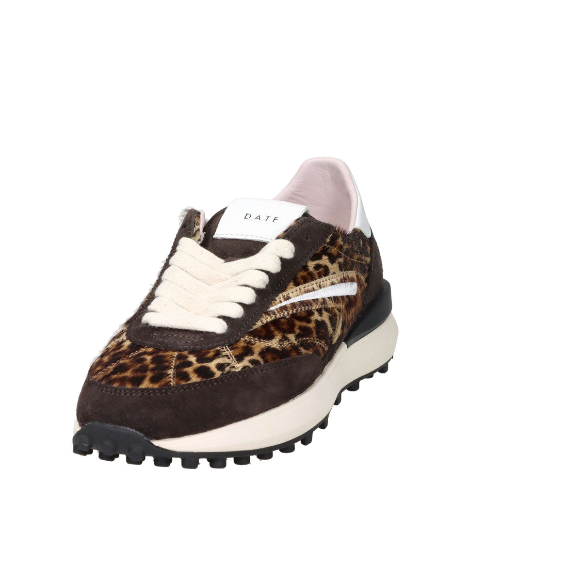 D.A.T.E. Donna Sneakers W431-AT-AN-LE Leopardato