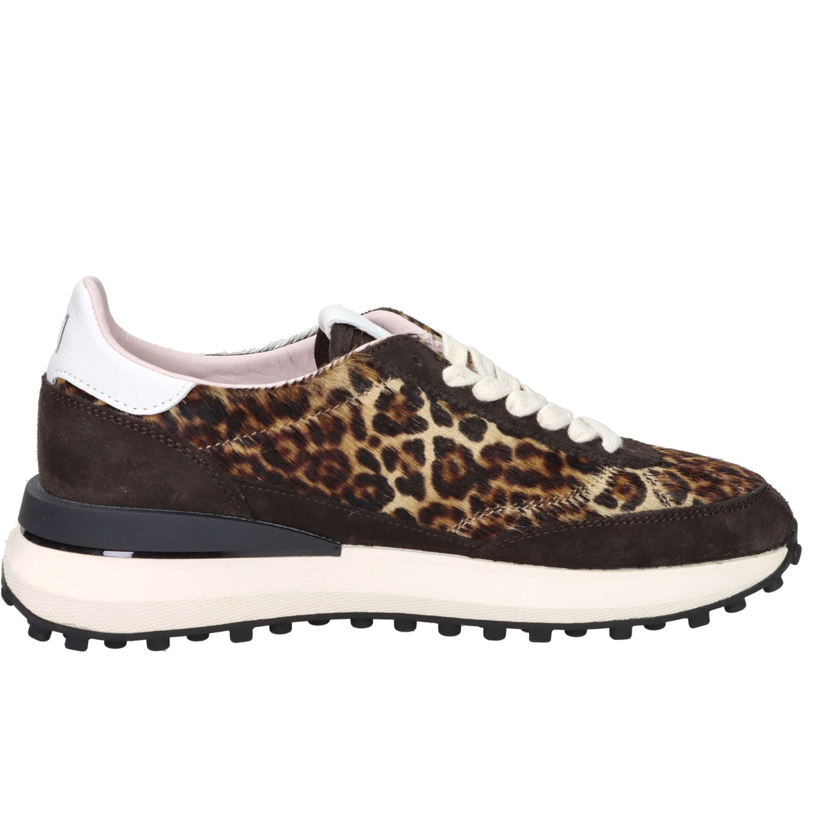 D.A.T.E. Donna Sneakers W431-AT-AN-LE Leopardato