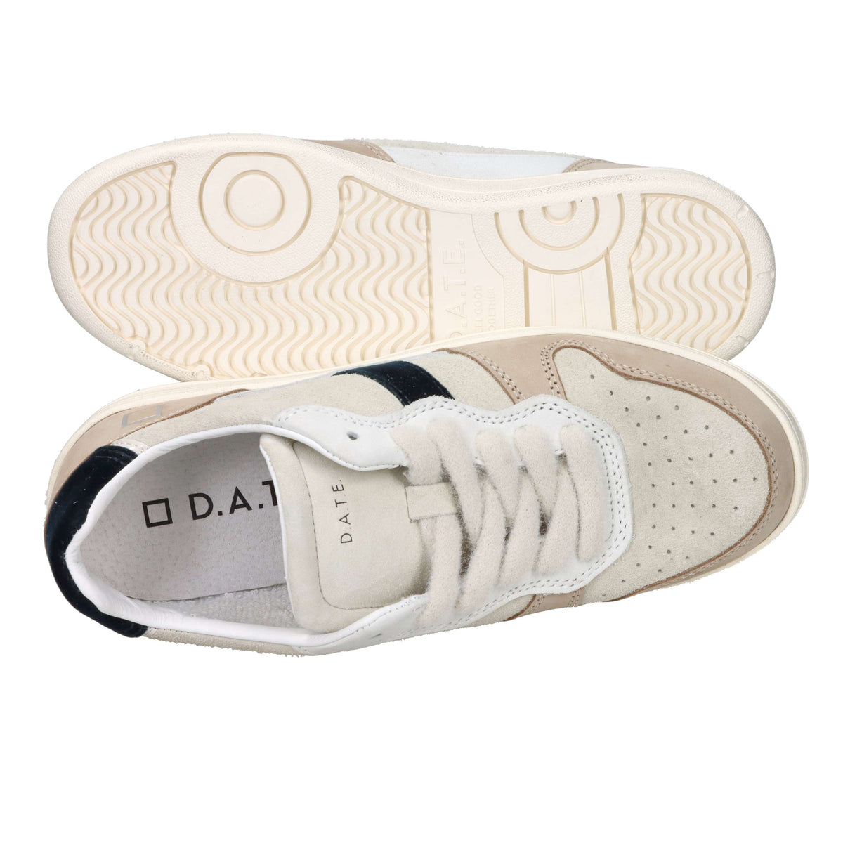 D.A.T.E. Baskets Femme W431-C2-CO-IV Beige