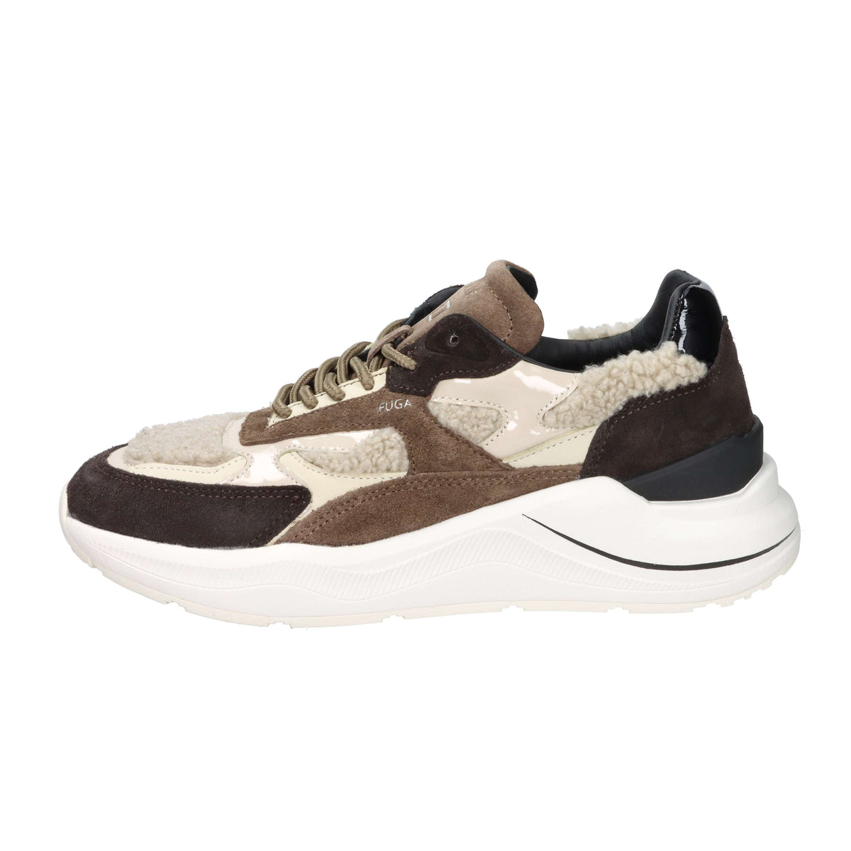 D.A.T.E. Donna Sneakers W431-FG-NT-CH Marrone