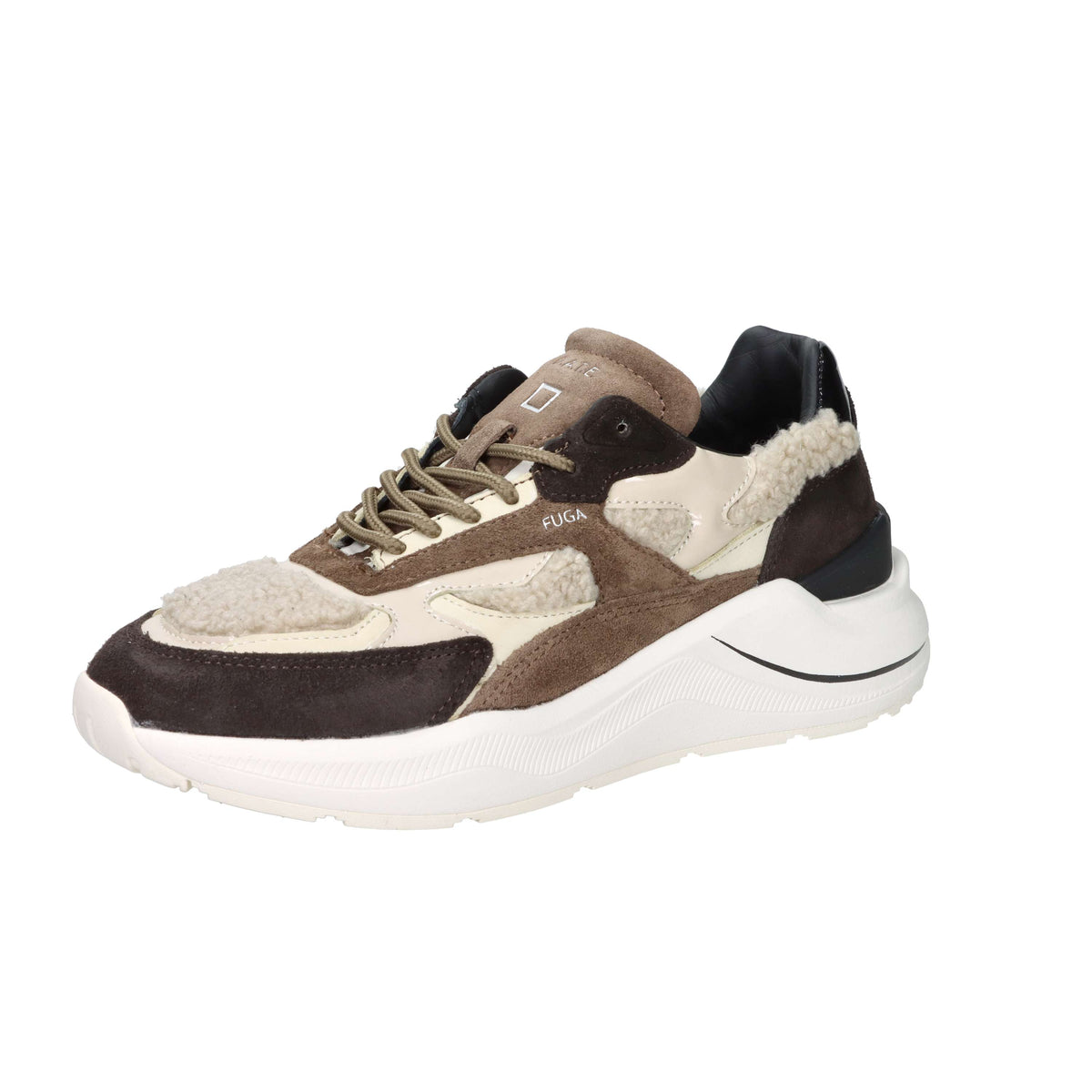 D.A.T.E. Donna Sneakers W431-FG-NT-CH Marrone