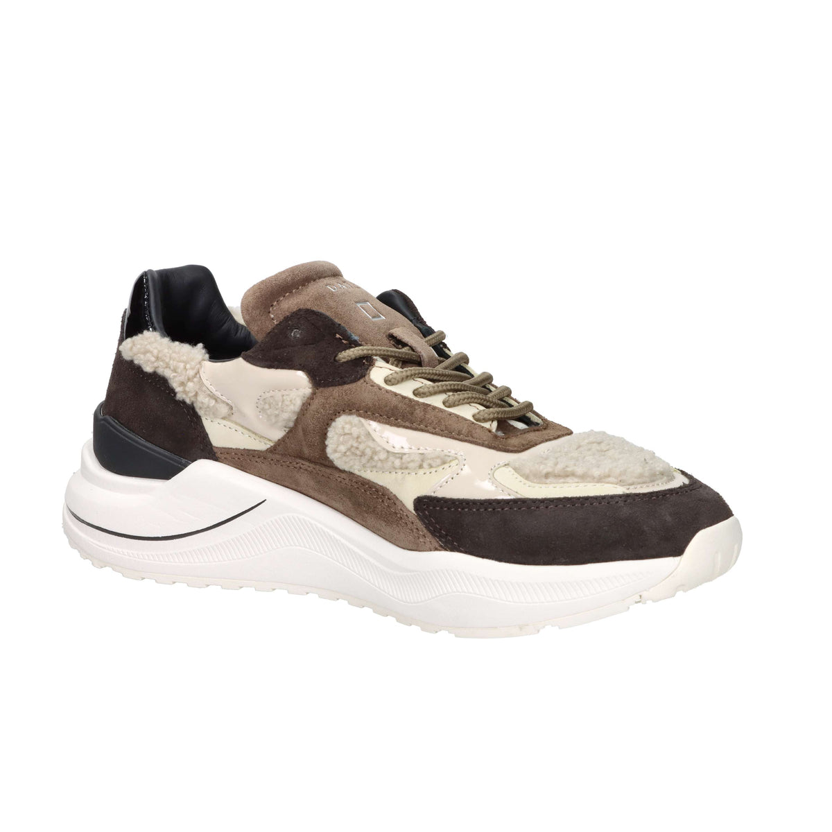 D.A.T.E. Donna Sneakers W431-FG-NT-CH Marrone