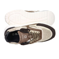 D.A.T.E. Donna Sneakers W431-FG-NT-CH Marrone