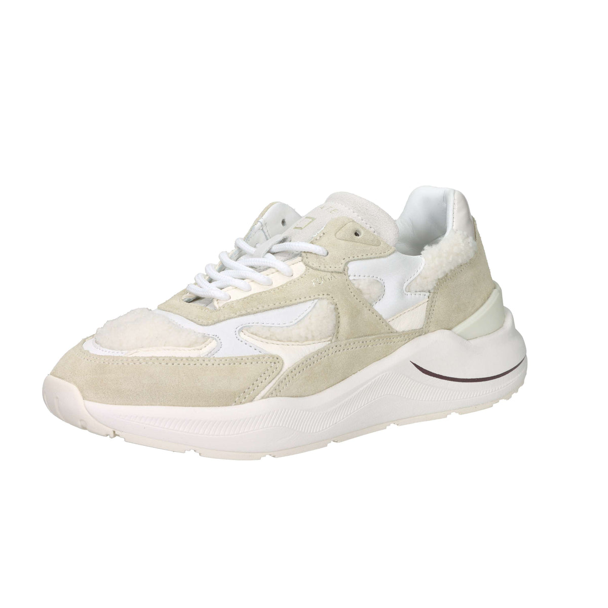 D.A.T.E. Donna Sneakers W431-FG-NT-HB Panna