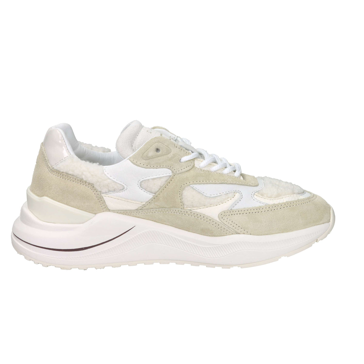 D.A.T.E. Donna Sneakers W431-FG-NT-HB Panna