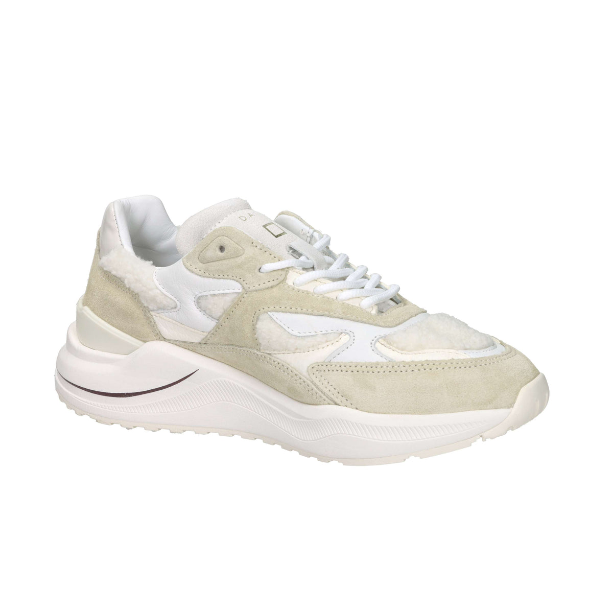 D.A.T.E. Donna Sneakers W431-FG-NT-HB Panna