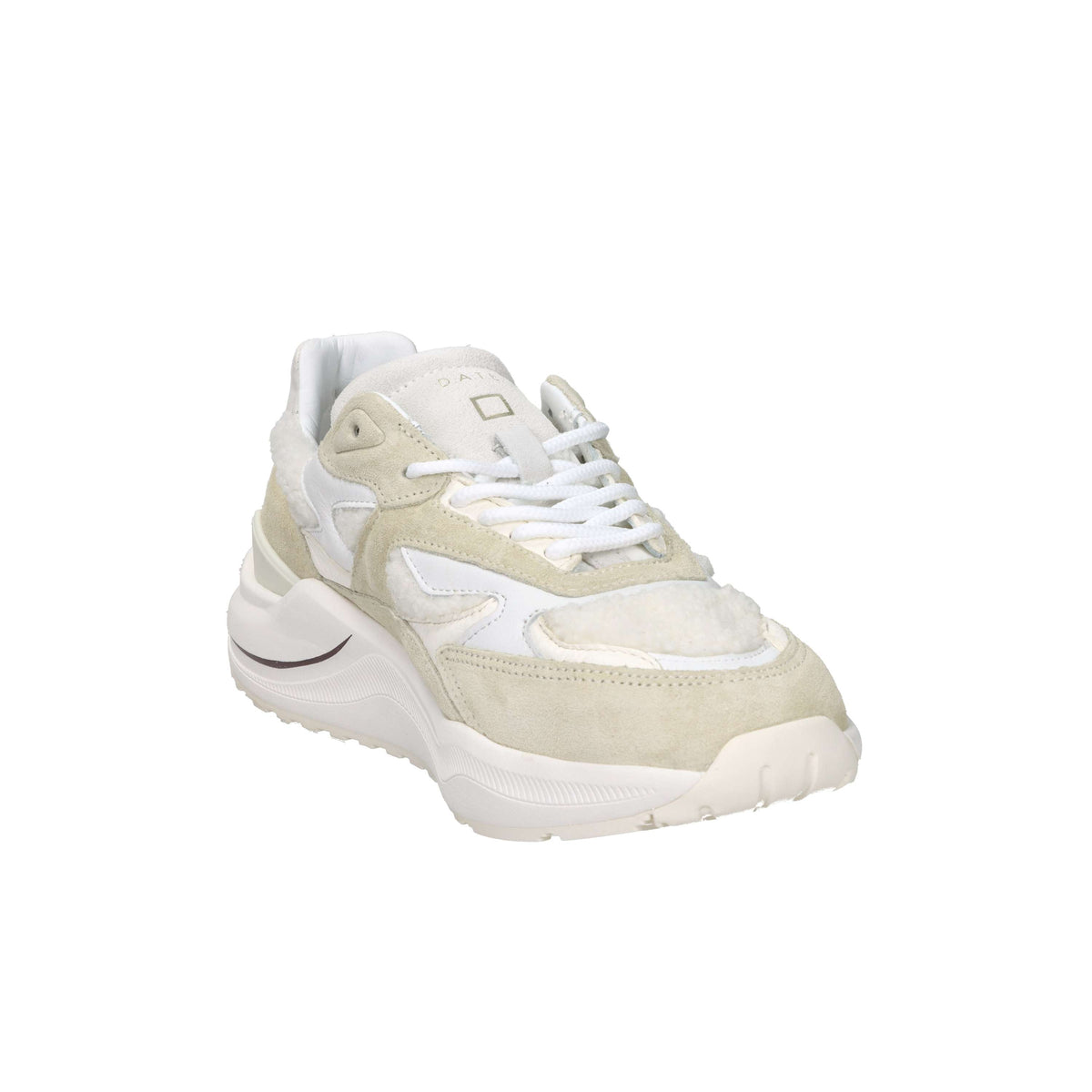 D.A.T.E. Donna Sneakers W431-FG-NT-HB Panna