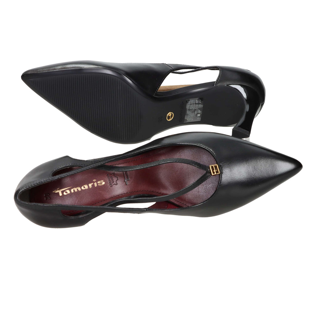 Zapato de tacón para mujer Tamaris 1-22459-47 Negro  