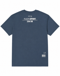 Philippe Plein Hombre Camiseta PS26MTS07 Azul