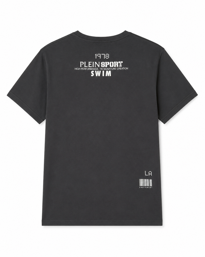 Philippe Plein Uomo T-shirt PS26MTS07 Antracite