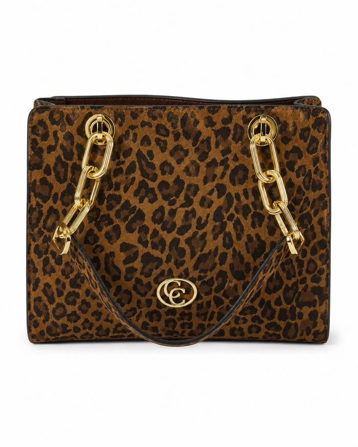 Carmela Donna Borsa a mano 186190 Leopardato