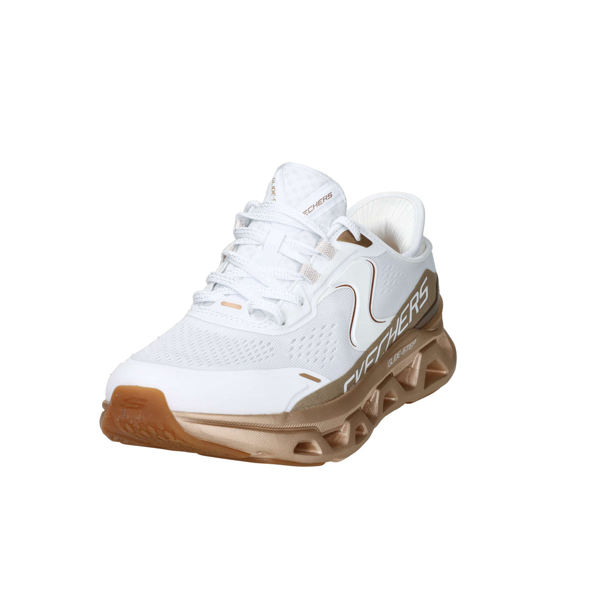 Skechers Women Slip on 150514 White/Gold