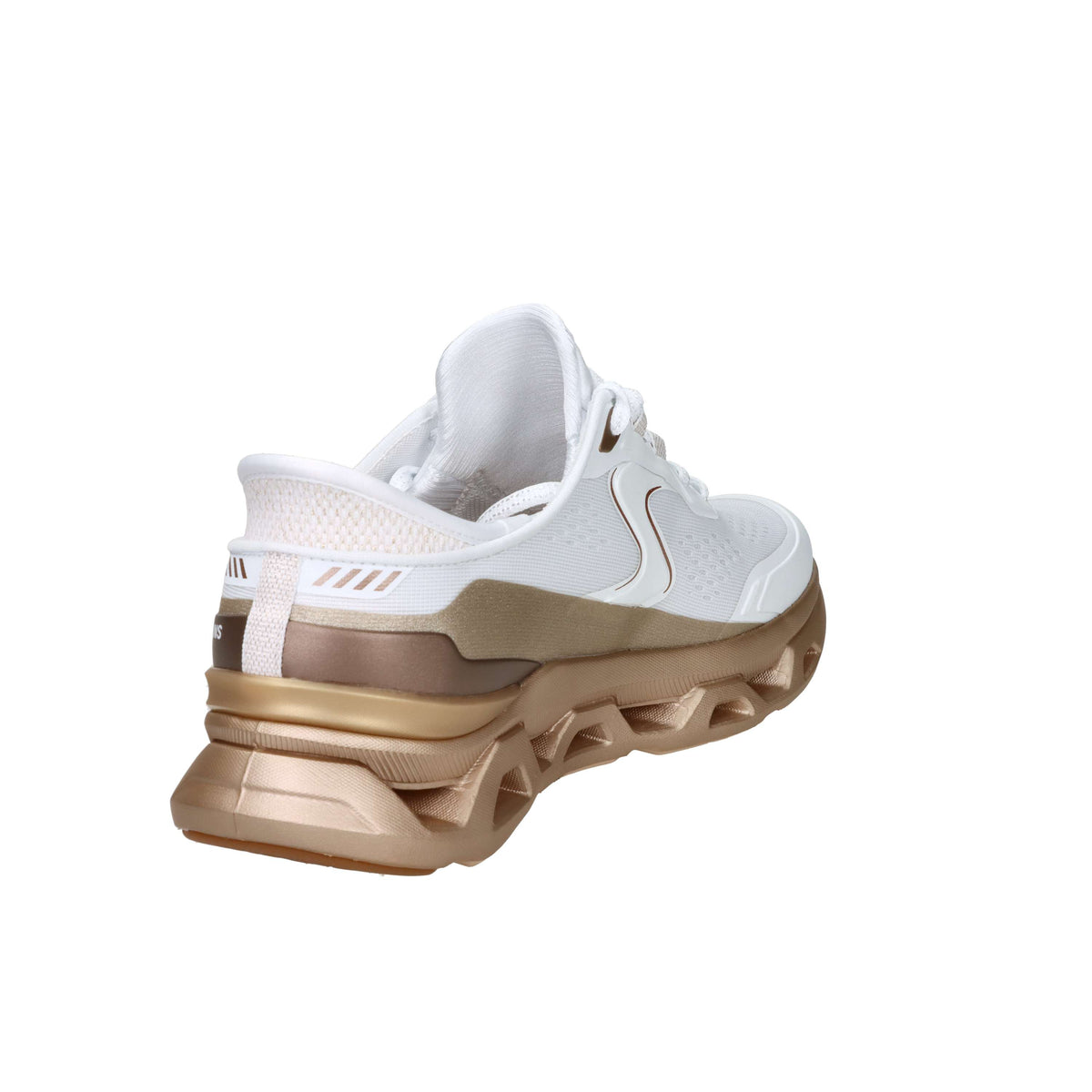 Skechers Women Slip on 150514 White/Gold