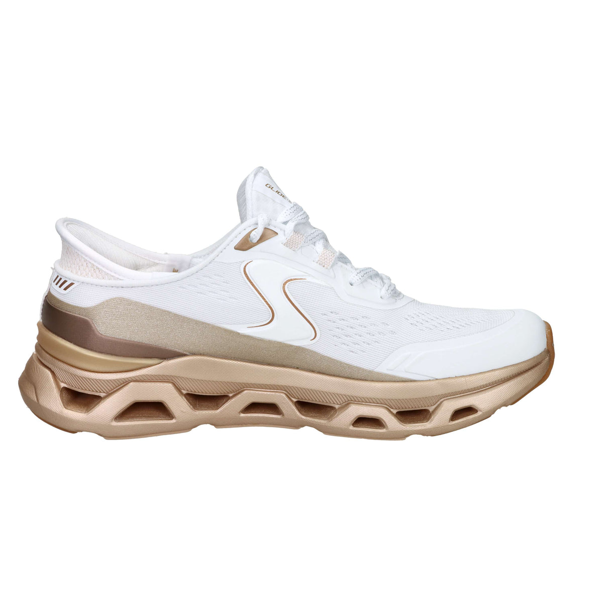 Skechers Women Slip on 150514 White/Gold