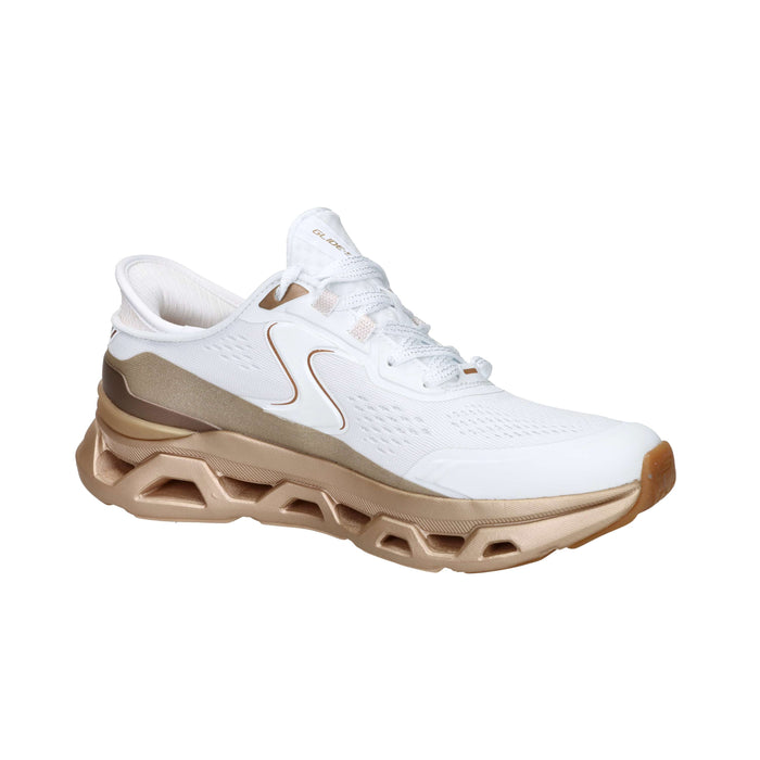Skechers Women Slip on 150514 White/Gold