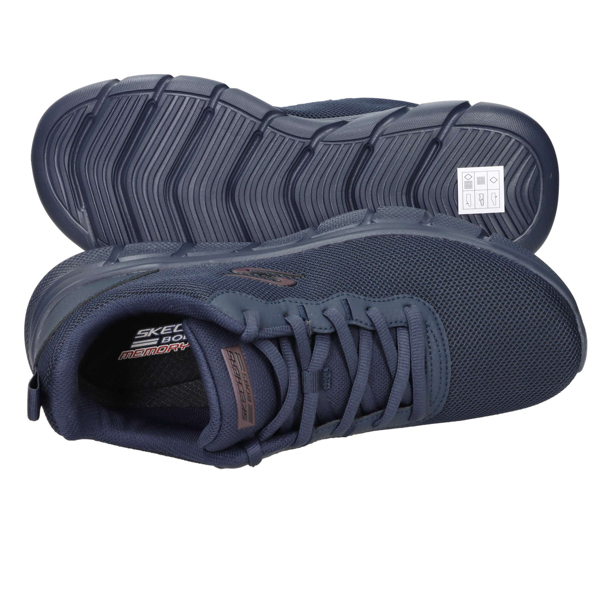 Skechers Uomo Sneakers 118109 Blu