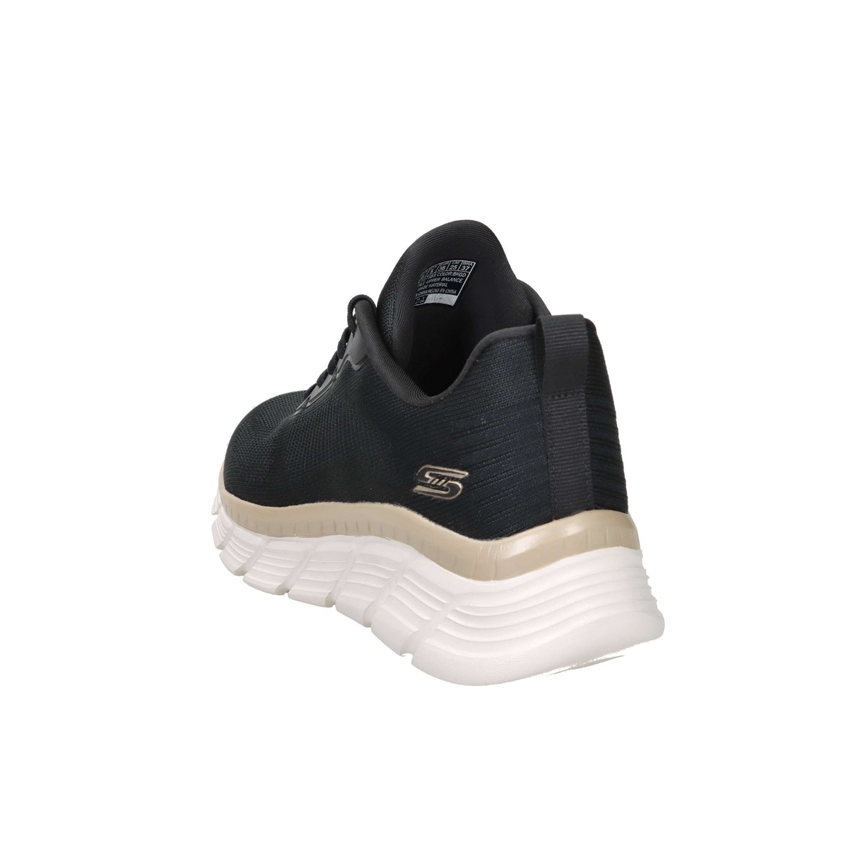 Skechers Mujer Zapatillas 117385 Negro/Oro