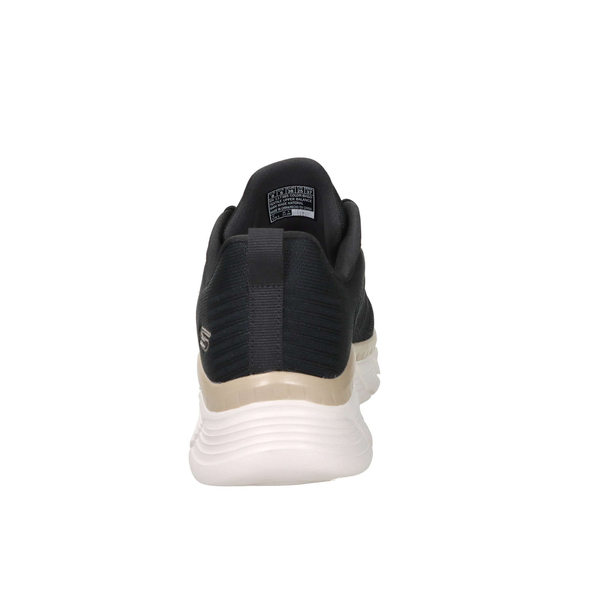 Skechers Mujer Zapatillas 117385 Negro/Oro