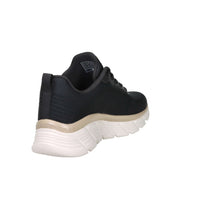Skechers Mujer Zapatillas 117385 Negro/Oro