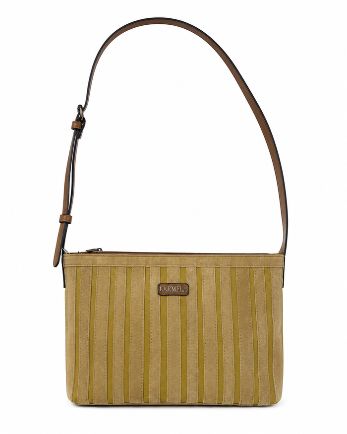 Carmela Donna Borsa a tracolla 186009 Senape