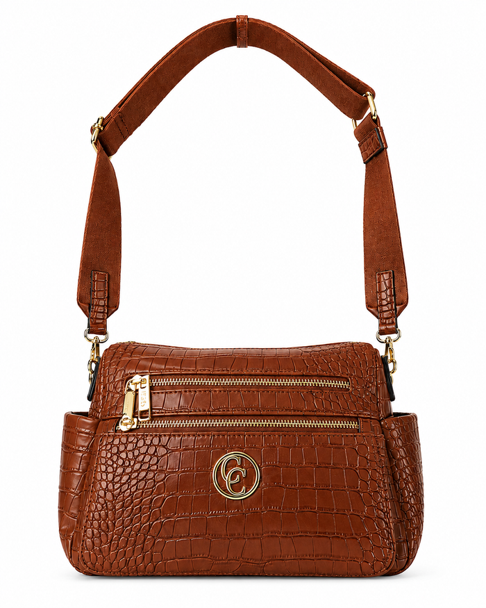 Carmela Donna Borsa a tracolla 186171 Cuoio
