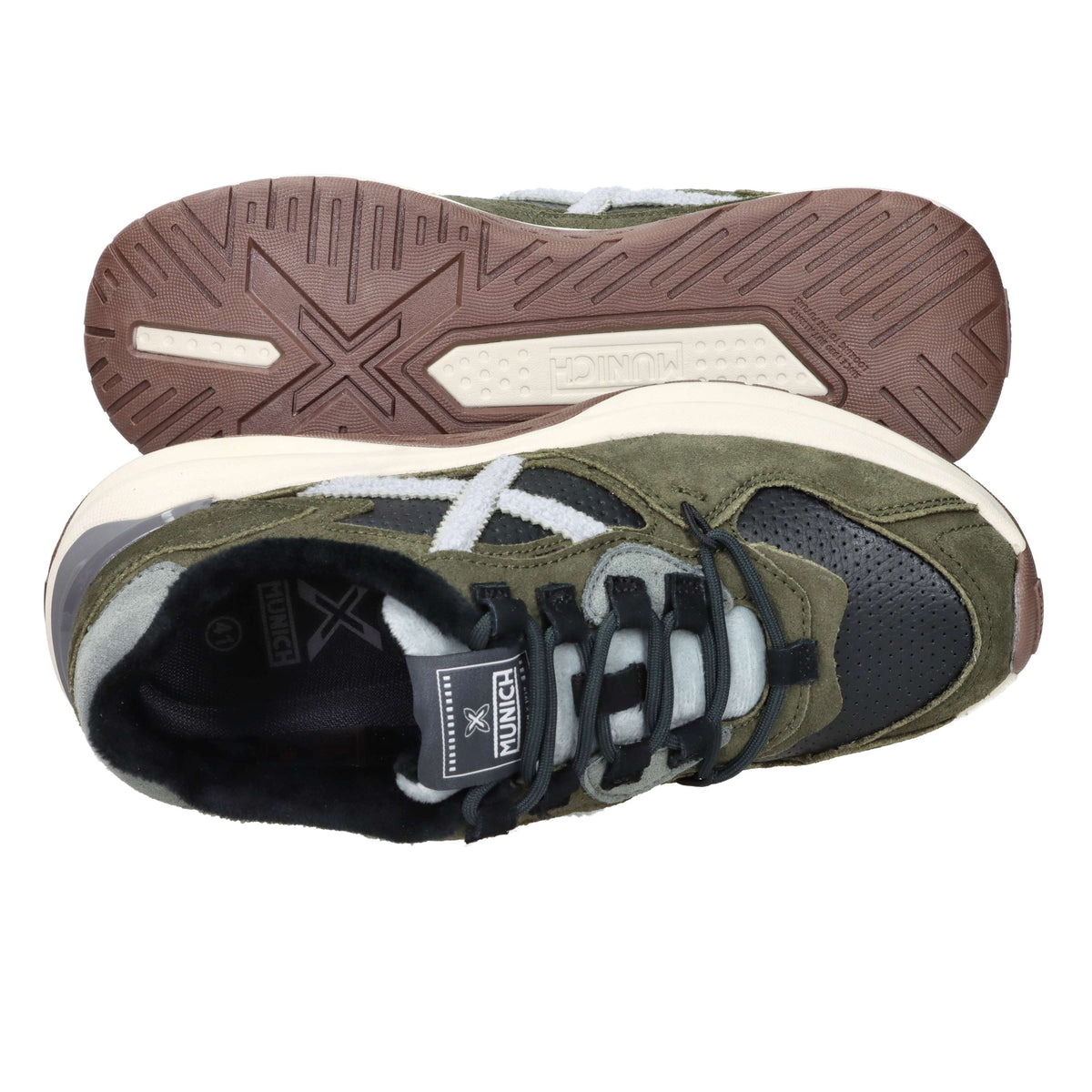 Munich Uomo Sneakers 8097025 Nero/Verdone