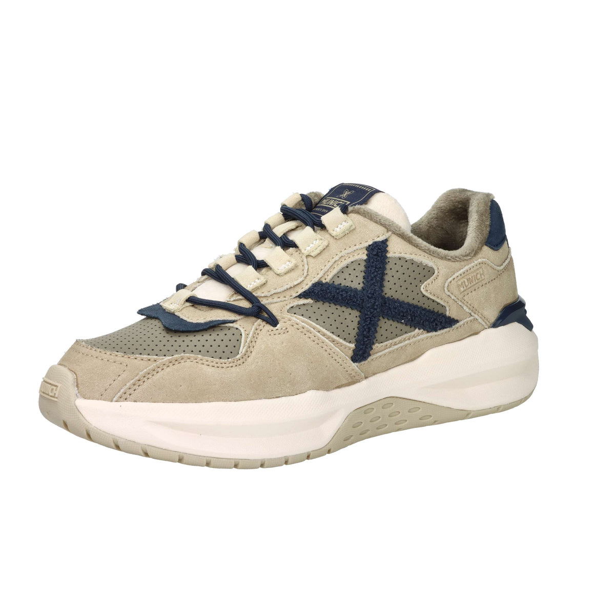 Munich Uomo Sneakers 8097026 Beige/Blu