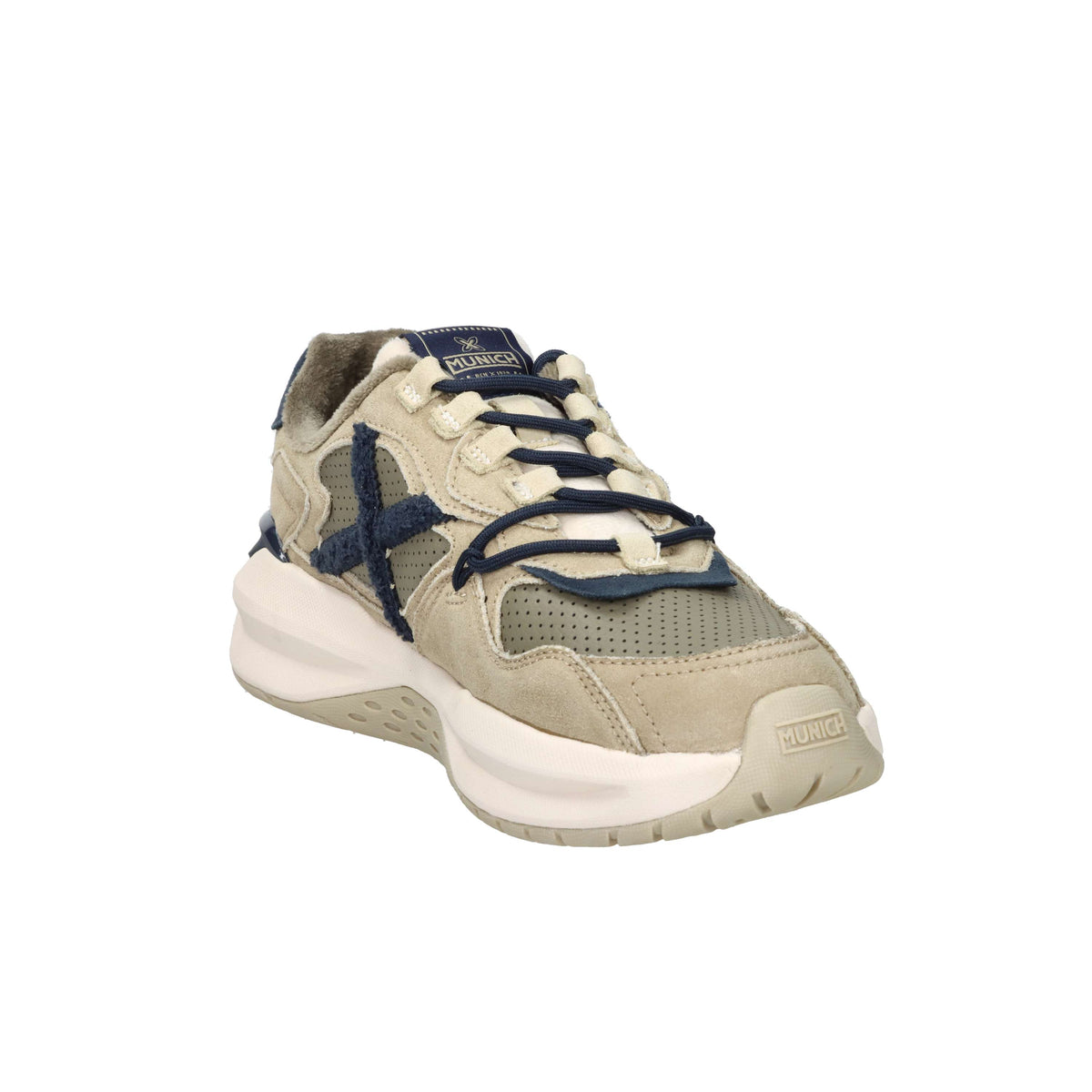 Munich Uomo Sneakers 8097026 Beige/Blu