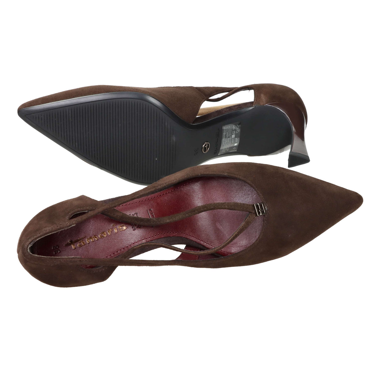 Tamaris Donna Decollete' 1-22459-47 Marrone