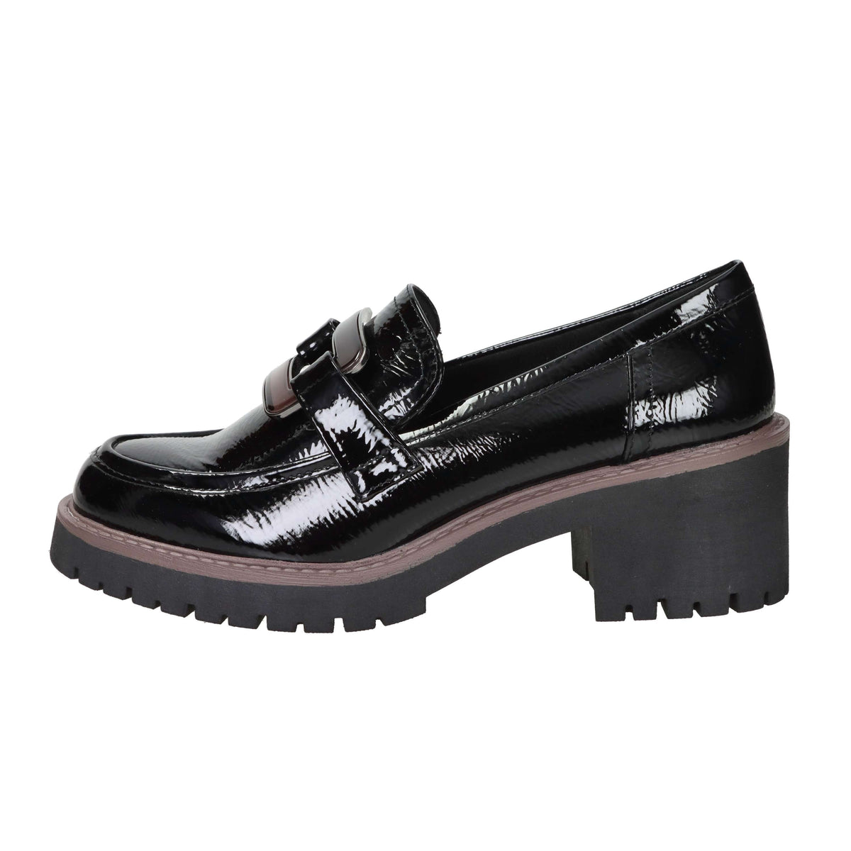 Marco Tozzi Donna Mocassino tacco 2-24703-47 Nero