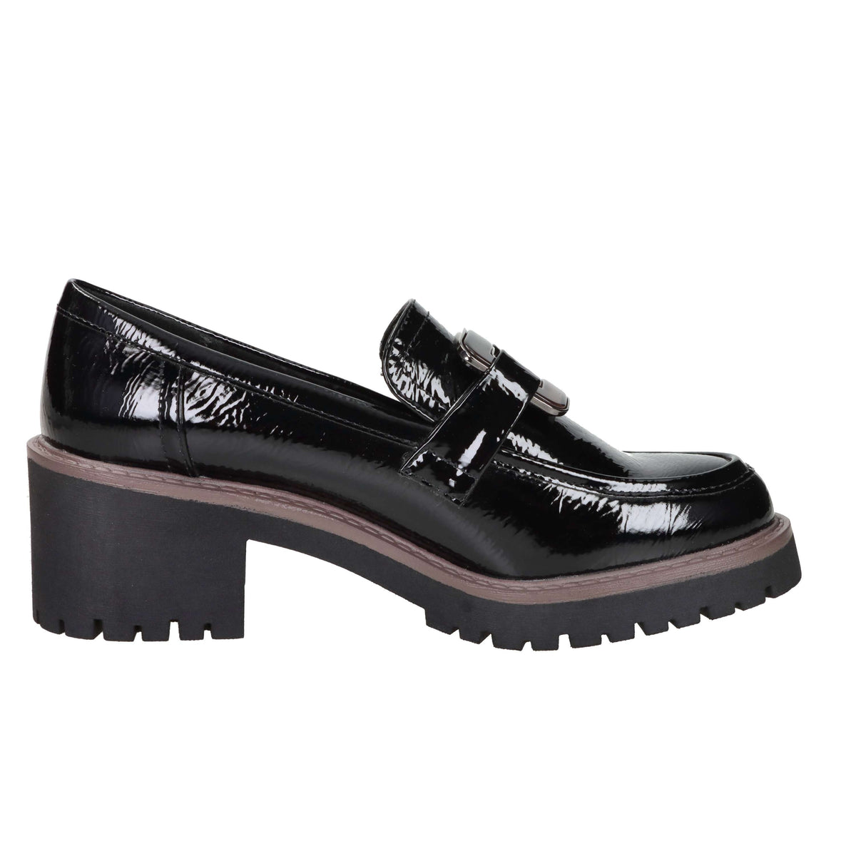 Marco Tozzi Donna Mocassino tacco 2-24703-47 Nero